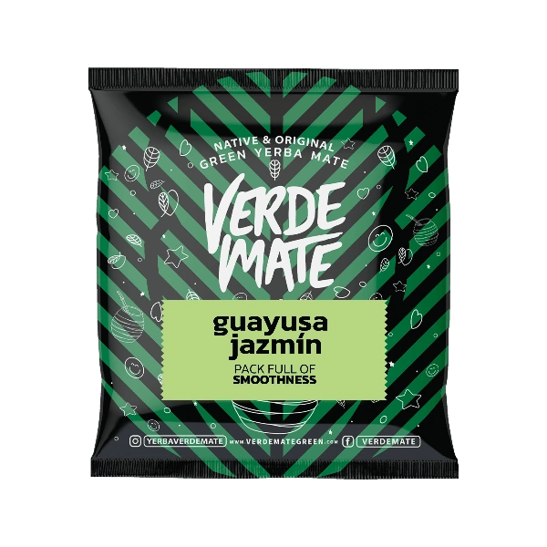 Verde Mate Green Guayusa Jazmín - packaging
