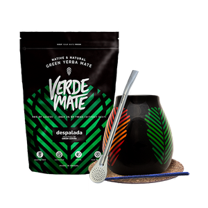 Starter Set Bombilla Mate Becher + Yerba Mate Verde