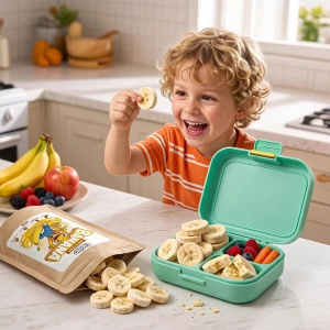 FiloLilo – Gefriergetrocknete Bananen (Scheiben) 20 g