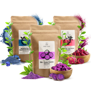 Set farbiger Matchas: Blue Matcha + Pink Matcha + Purple Matcha