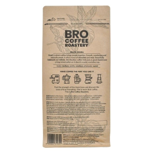 Bro Coffee Roastery – Bohnenkaffee Brazil Samba Premium 1 kg