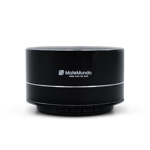 Lautsprecher mit MateMundo-Logo