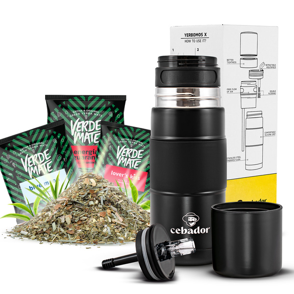 Mate Tee Set 3x50g + Yerbomos X OUTDOOR