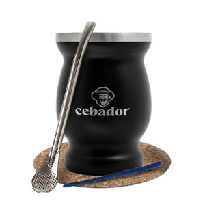 TermoMate Cebador schwarz + bombilla