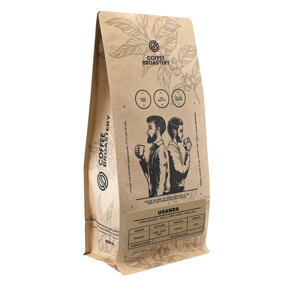Bro Coffee Roastery - Bohnenkaffee Uganda Kanyenye Speciality 400 g