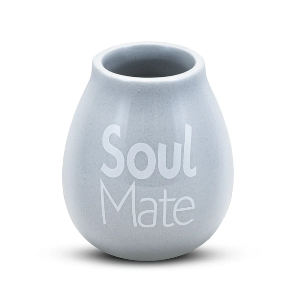 Soul Mate Mate Becher aus Keramik  - 350ml-grau