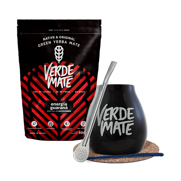 Set Yerba Verde Mate Energia 0,5kg 