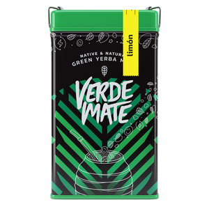 Yerbera – Metalldose + Verde Mate Green Limón 0,5 kg