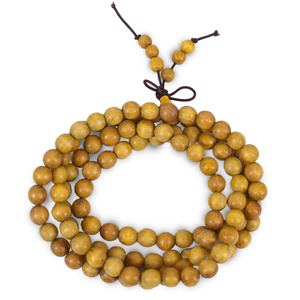 Armband Mala mit Sandelholz (108 Perlen)