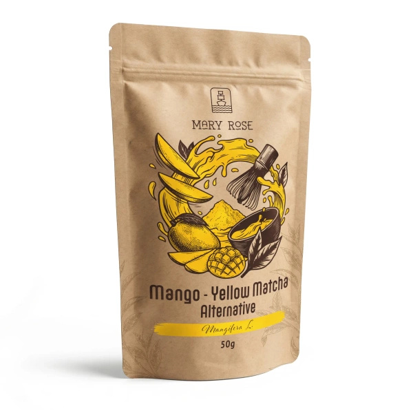 Mary Rose – Yellow Matcha Alternative – Mango (Pulver) 50 g