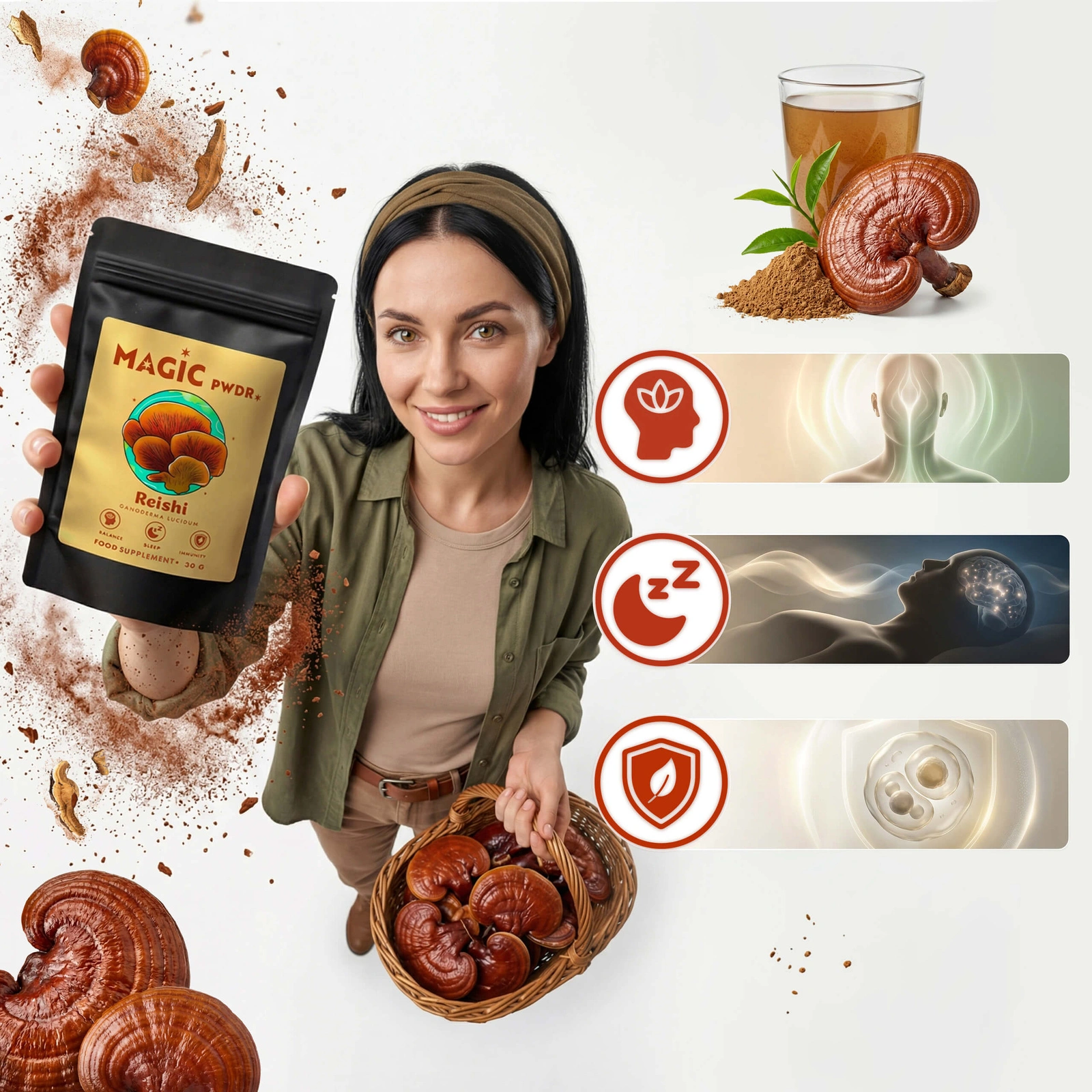 Magic Pwdr Reishi
