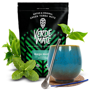 Mate Tee Set Verde Mate 500g 0,5kg Kalebasse + Bombilla