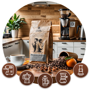 Bro Coffee Roastery - Bohnenkaffee Amico dall'Italia Espresso Roast 400 g
