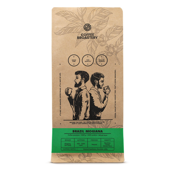Kaffee-Set Bro Coffee Roastery Nicaragua Colibrí Azul + Brazil Samba 2x1kg (2kg)