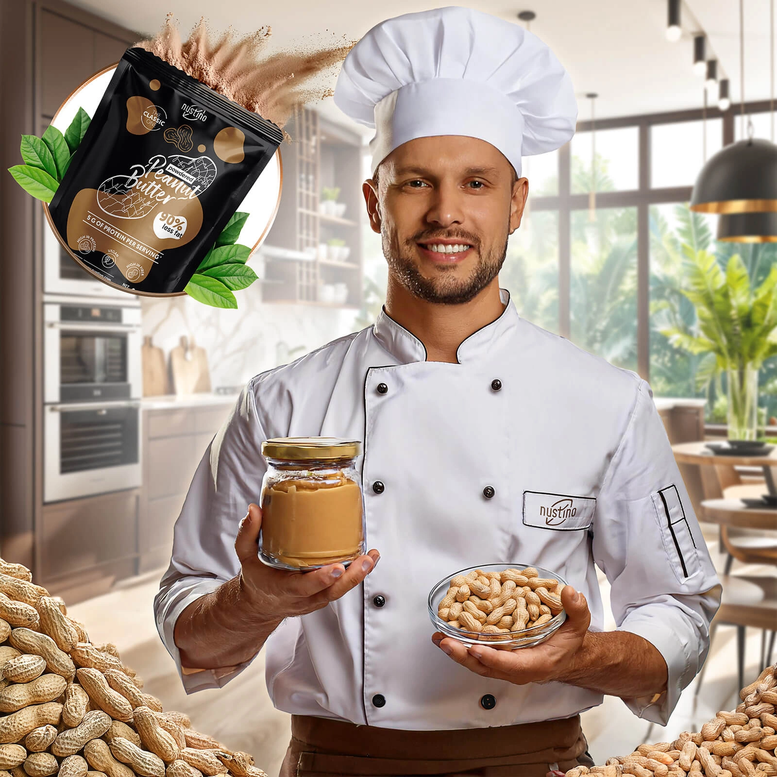 Nustino Classic peanut butter powder