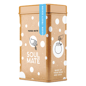 Yerbera – Metalldose + Soul Mate Orgánica Frosty Season 0,5 kg