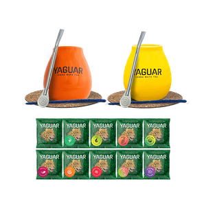 500g Set Mate Tee Yaguar 10x50g  für Paare