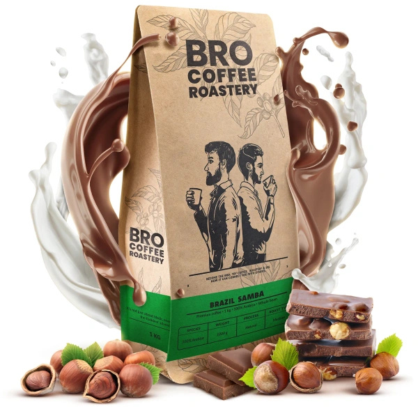 Bro Coffee Roastery – Bohnenkaffee Brazil Samba Premium 1 kg