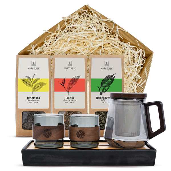 Mary Rose Geschenkset: loser Tee + Zubehör zum Teetrinken