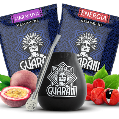 Spar-Set Yerba Mate LARGE CALABASH bombilla