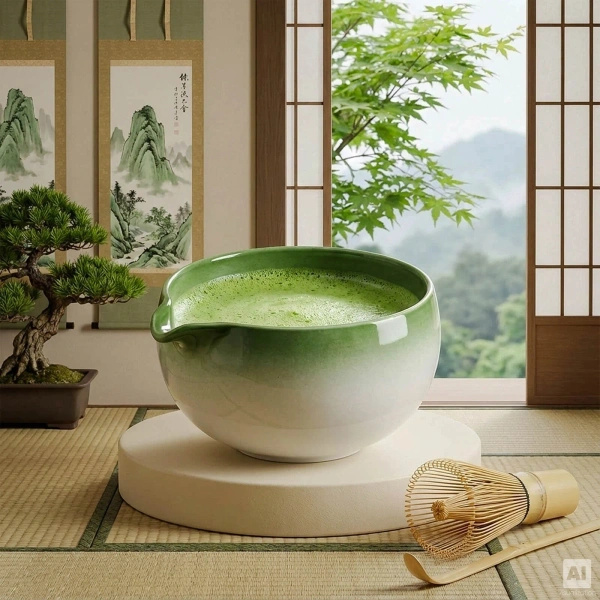 Geschenkset für bunten Matcha Latte: Matcha + White Matcha + Zubehör