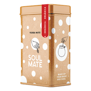 Set Yerbera Yerba Mate Soul Mate Organica 0.5kg Palo Santo