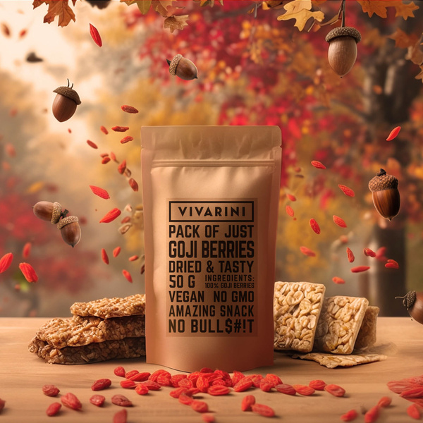 Vivarini - Getrocknete Goji-Beeren 1 kg