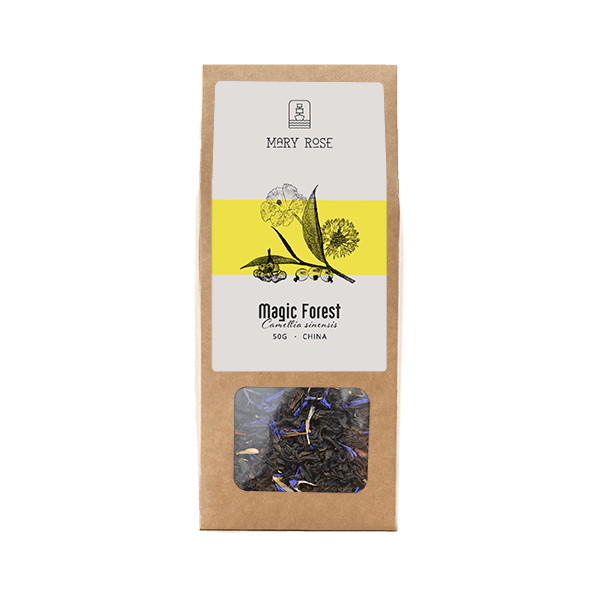 Mary Rose - Schwarzer Tee Magic Forest - 50 g