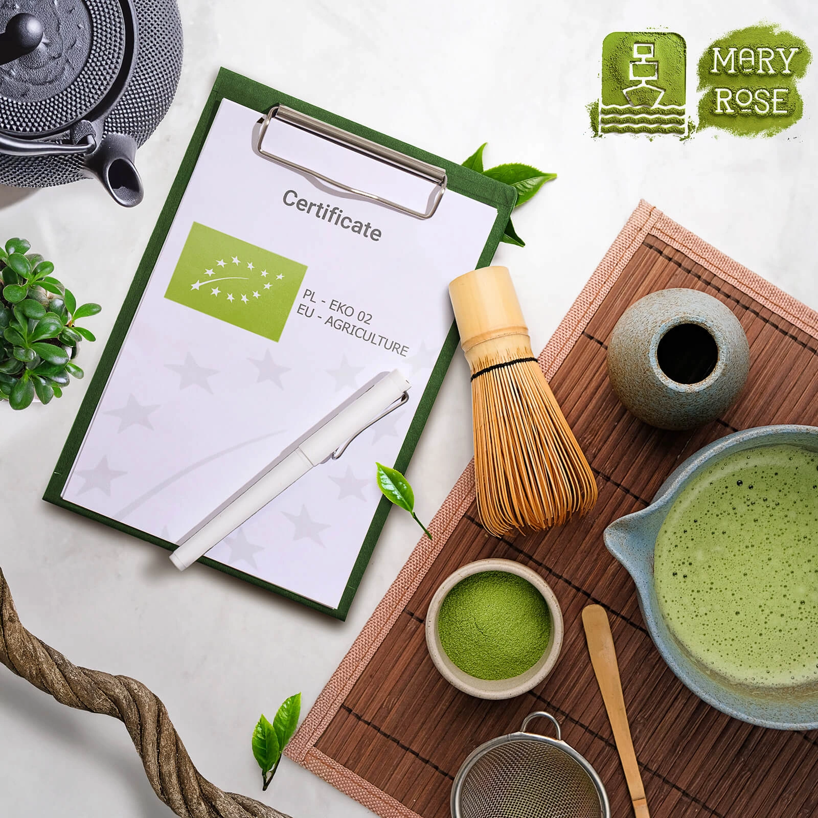 Japanischer zeremonieller Matcha BIO Mary Rose