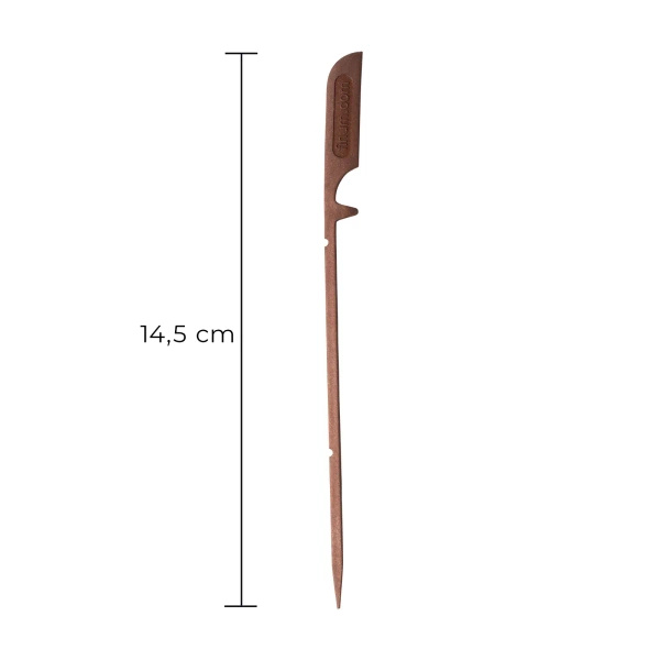 Papier–Teefilter (100 Stück) mit Stäbchen