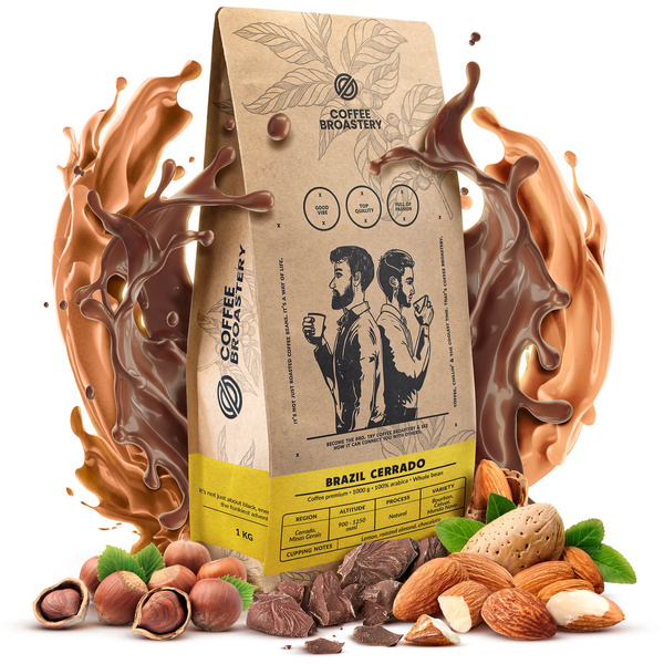 Bro Coffee Roastery - Bohnenkaffee Brazil Cerrado Premium 1 kg