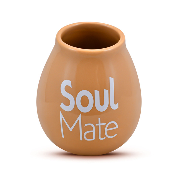 Mate Tee Set für Zwei: Soul Mate 2x500g + 2x Kalebasse + 2x Bombilla