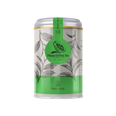 Mary Rose - Grüner Tee Papaya Fantasy in Dose - 50 g