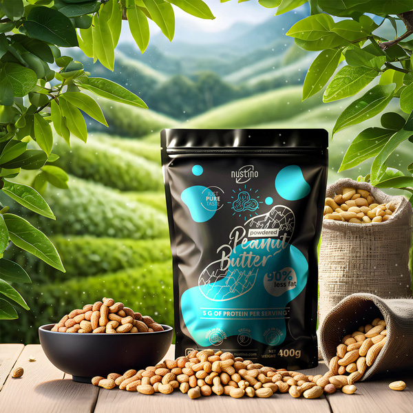 Set 2x Nustino Erdnussbutterpulver