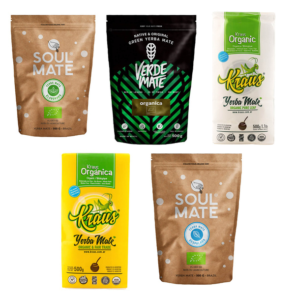 Organisch Yerba Mate Tee Set 5x0,5kg