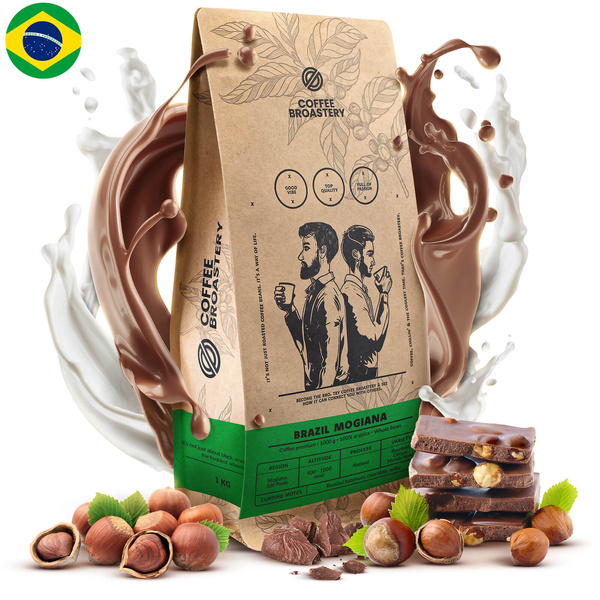 Kaffee-Set Bro Coffee Roastery Nicaragua Colibrí Azul + Brazil Samba 2x1kg (2kg)