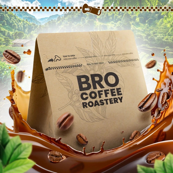 Bro Coffee Roastery – Bohnenkaffee Brazil Samba Premium 1 kg