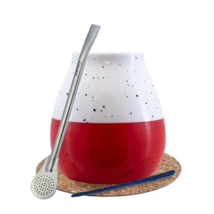 Yerba Mate Einsteigerset LARGE KALABASH bombilla