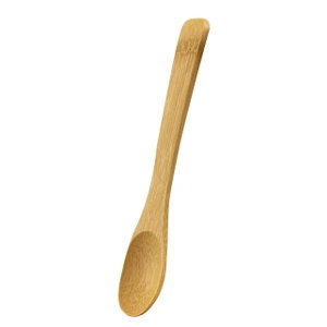 Matcha-Tee-Zubehör-Set aus Bambus: Chasen-Besen + Chashaku-Schöpflöffel + Teelöffel