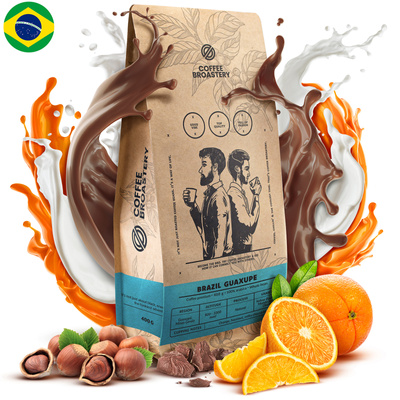 Bro Coffee Roastery - Bohnenkaffee Brazil Guaxupe Premium 400 g
