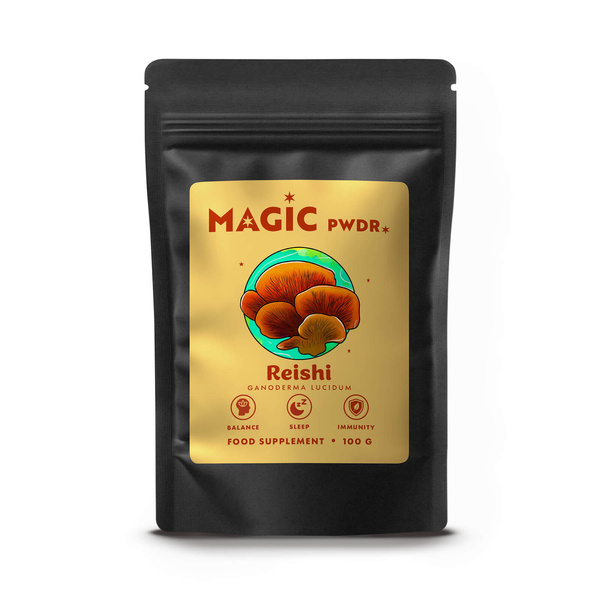 Magic Pwdr – Reishi – Glänzender Lackporling 100 g