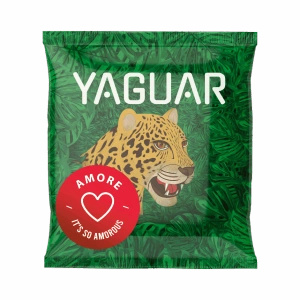 Mate Tee Set: Proben Yaguar 10x50g + Kalebasse + Bombilla