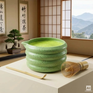 Geschenkset: Zubehör zur Zubereitung von Matcha-Tee