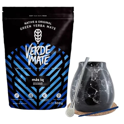 Yerba Verde Mate Mas IQ Starter-Set 500 g 0,5 kg