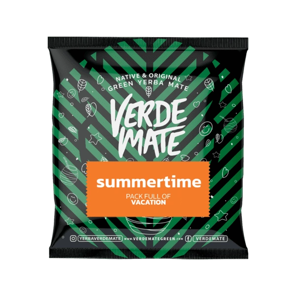 Verde Mate Green Summertime - Packaging