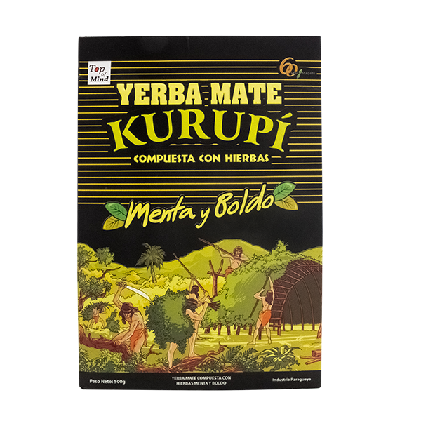 Mate Tee Kurupi Menta Boldo 3x500g 1500g