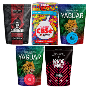 Yerba Mate Energia 5x0,5kg Verschiedene Marken