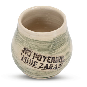 Matero Ceramiczne Poyerbie mnie zaraz 300 ml – seria Crater