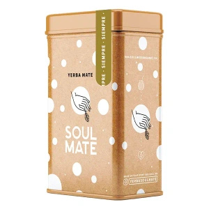 Yerbera – Metalldose + Soul Mate Orgánica Siempre 0,5 kg