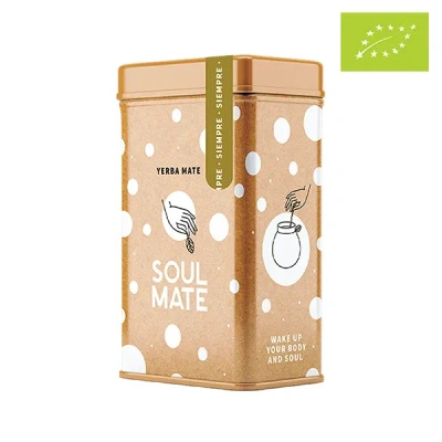 Yerbera – Metalldose + Soul Mate Orgánica Siempre 0,5 kg